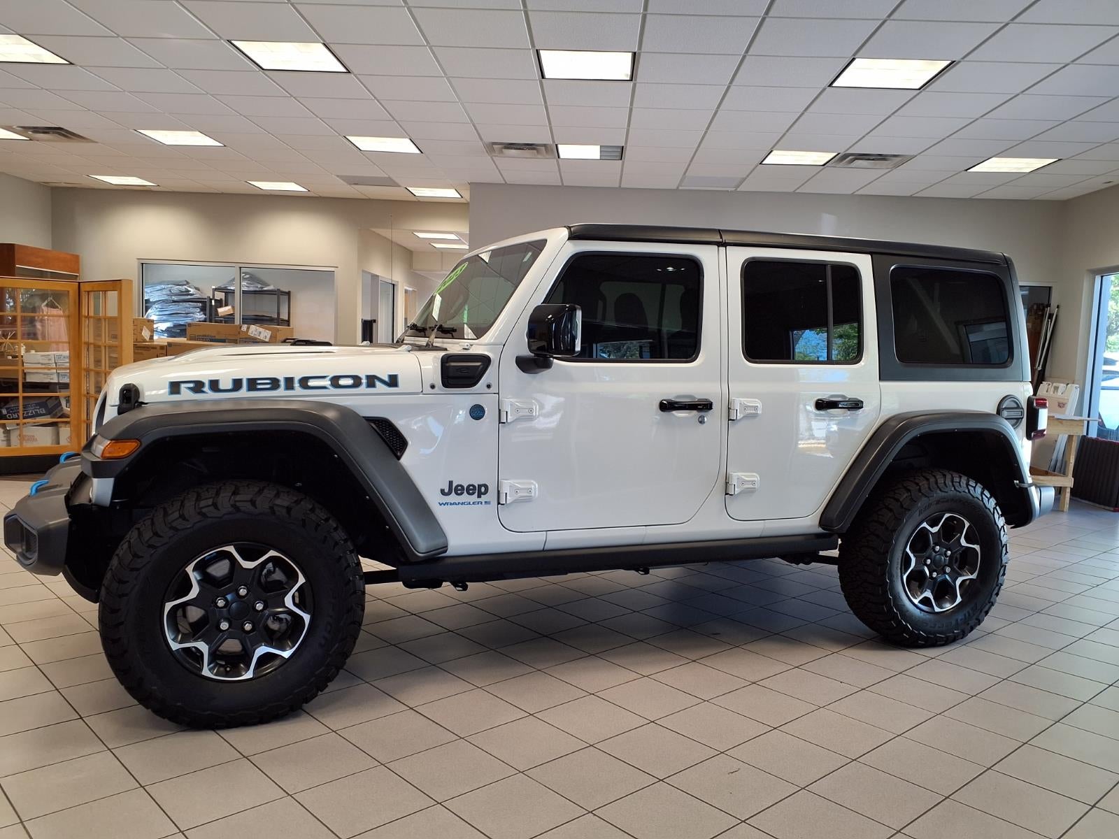 Used 2023 Jeep Wrangler 4xe Rubicon 4XE with VIN 1C4JJXR63PW620821 for sale in Brandon, FL