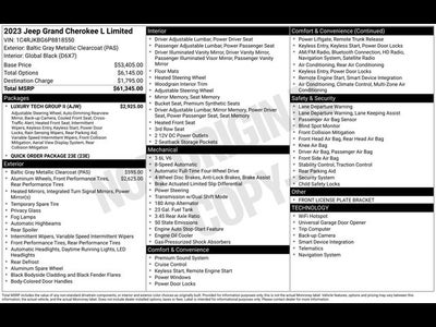 2023 Jeep Grand Cherokee L Limited