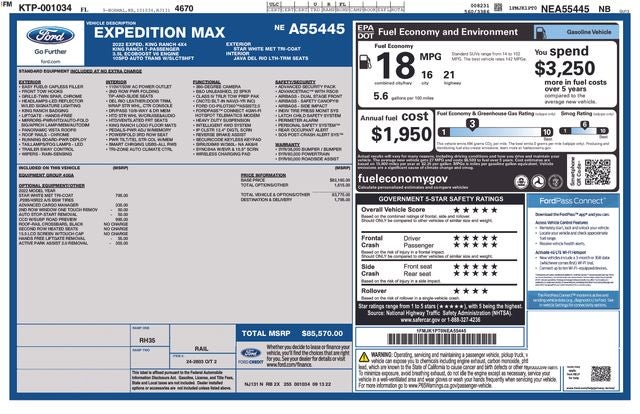 2022 Ford Expedition Max King Ranch