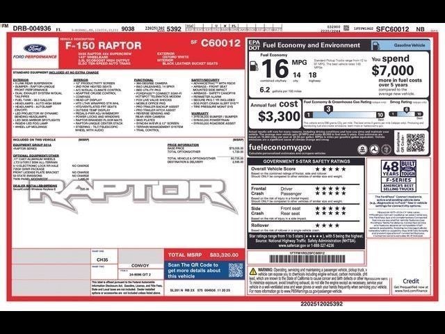 2025 Ford F-150 Raptor