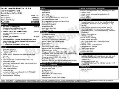 2023 Chevrolet Bolt EUV LT