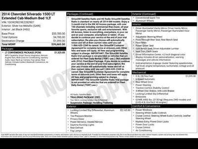 2014 Chevrolet Silverado 1500 LT LT1