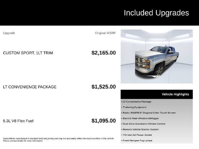 2014 Chevrolet Silverado 1500 LT LT1