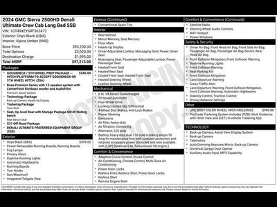 2024 GMC Sierra 2500HD Denali Ultimate
