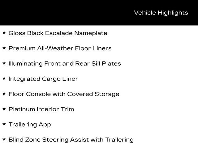 2025 Cadillac Escalade Sport Platinum