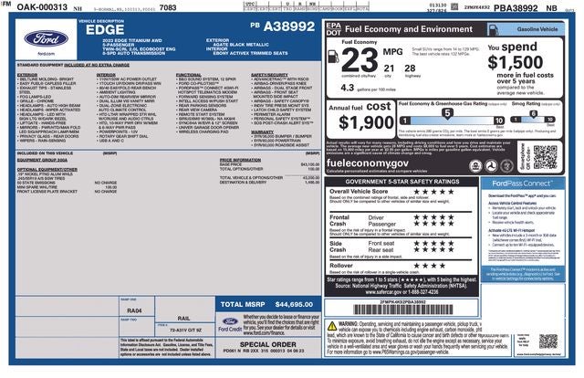 2023 Ford Edge Titanium