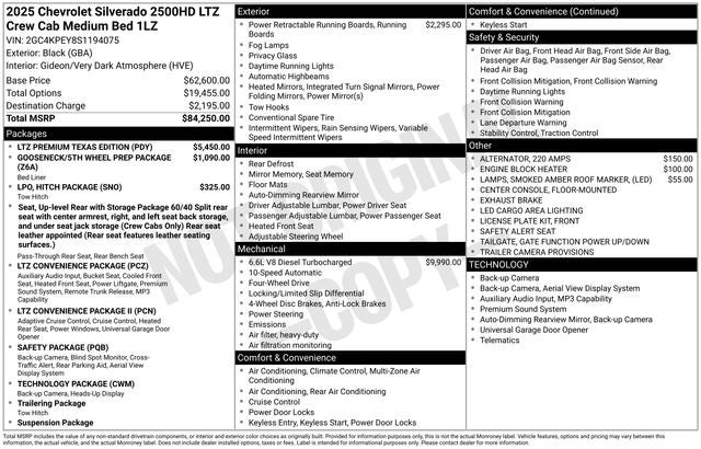 2025 Chevrolet Silverado 2500HD LTZ