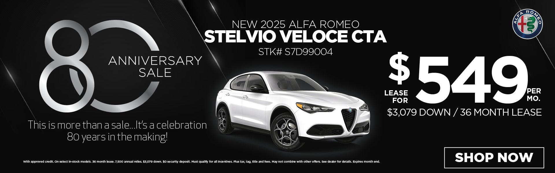 New 2025 Alfa Romeo Stelvio Veloce CTA